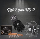 "Paket Gift 4 you NO.2" - Kremplji za meso, zaščitne rokavice in stojalo za BBQ rebra. Popust 10%. Darilo za ljubitelje peke in priprave mesa ob posebnih priložnostih.