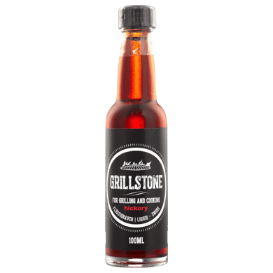 Steklenička tekočega dima lesa hickory 100ml, na beli podlagi