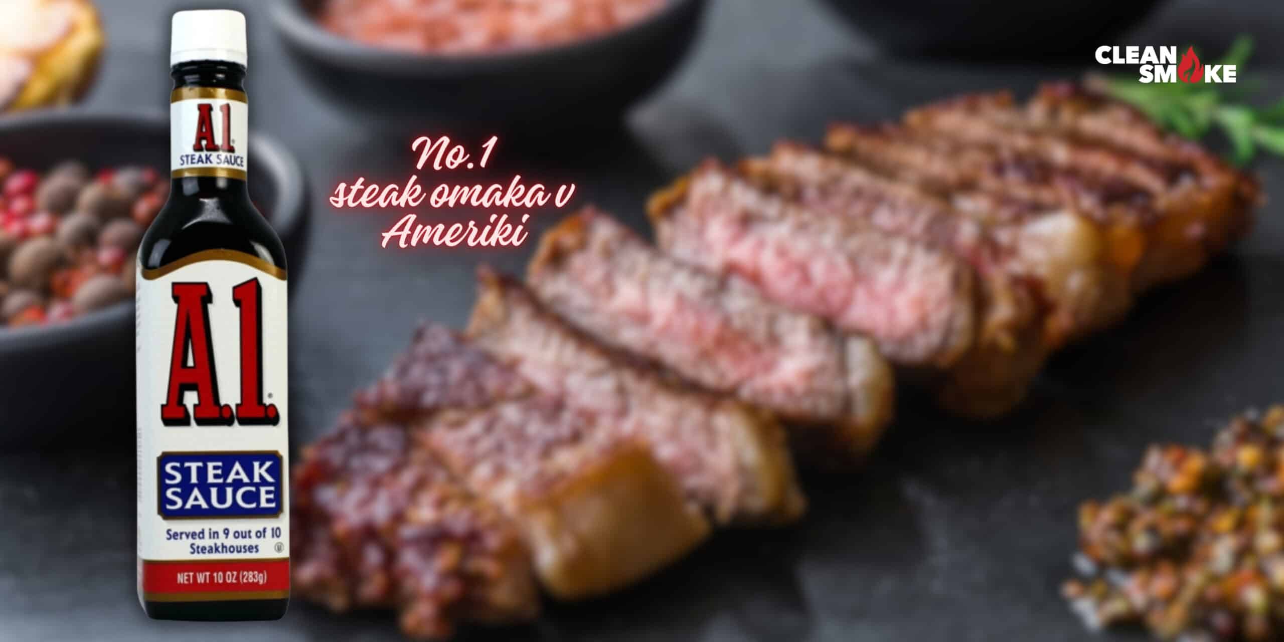 A1 Steak Sauce 245ml omaka za žar CLEANSMOKE.SI