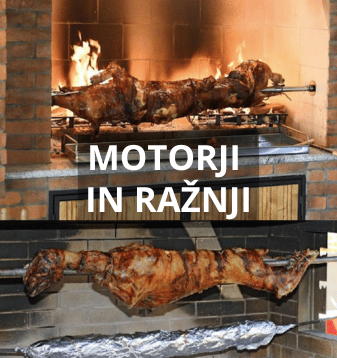motorji in ražnji