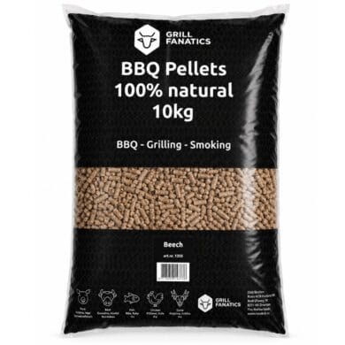 10kg vreča peletov za peletni žar iz lesa bukve