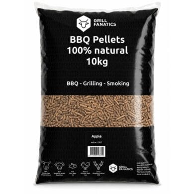 10kg vreča peletov za peletni žar iz lesa jablane